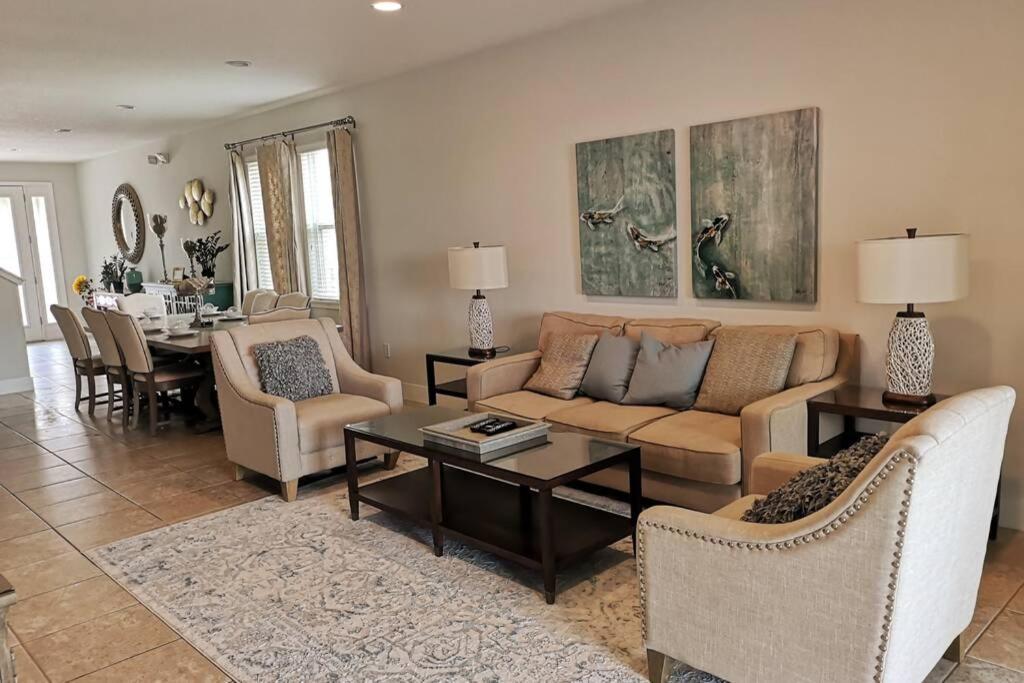 Luxurious Modern Villa Near Disney With Theater, Pool And Spa In Encore Resort At Reunion 奥兰多 外观 照片