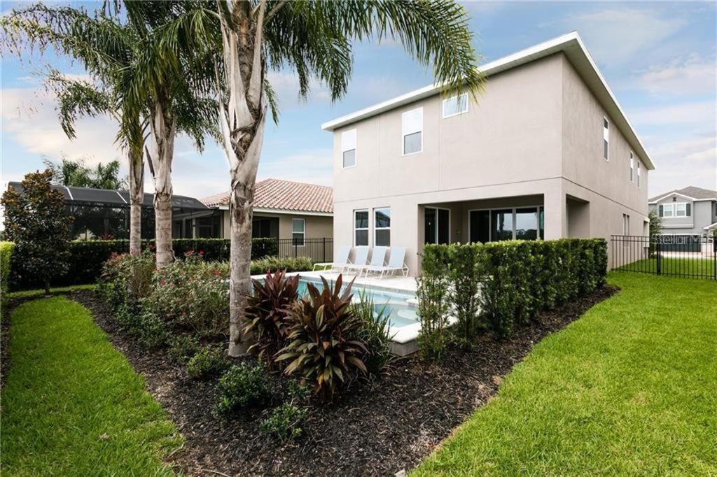 Luxurious Modern Villa Near Disney With Theater, Pool And Spa In Encore Resort At Reunion 奥兰多 外观 照片